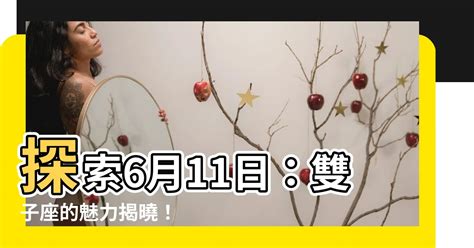 6月11是什麼星座